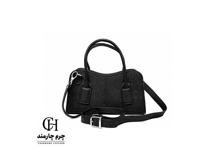 کیف چرم طبیعی دوشیودستی زنانه مدل 010 دستدوز برندچرمچارمند