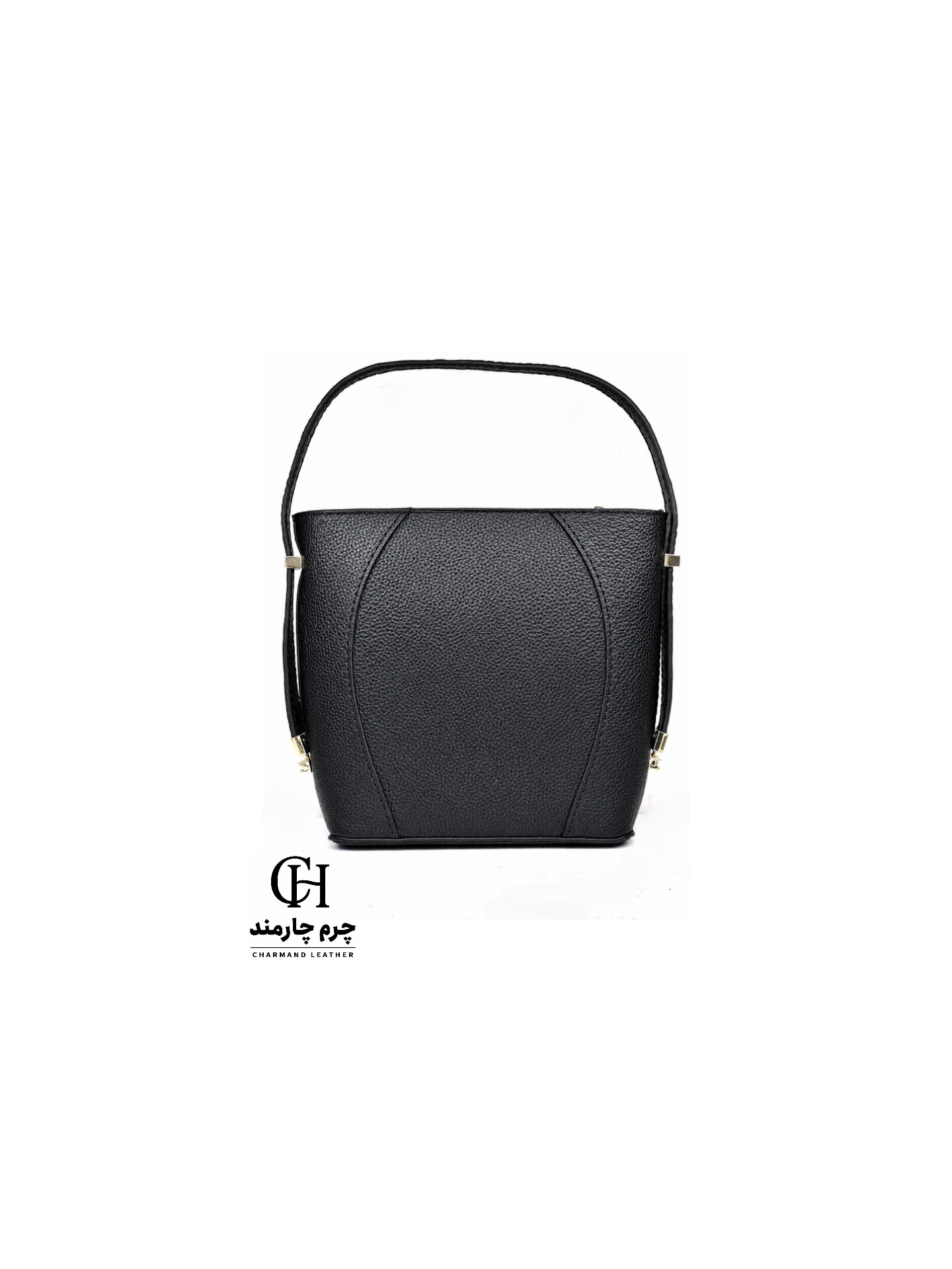 کیف چرم طبیعی دستی زنانه مدل 056 دست‌دوز برندچرم‌چارمند