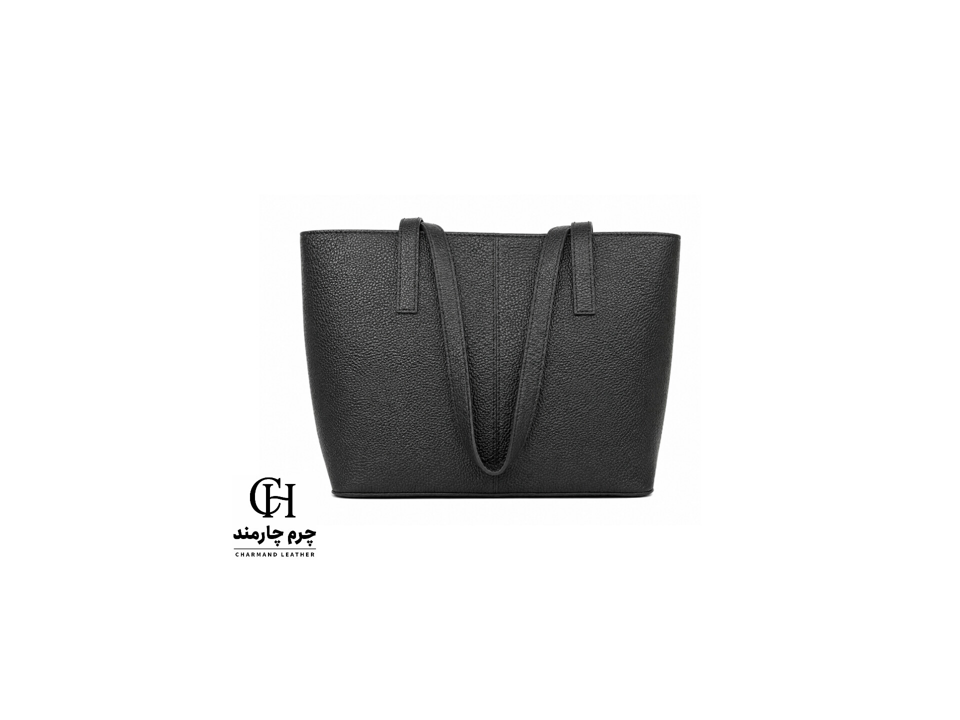 کیف چرم‌طبیعی دستی‌زنانه مدل 057 دست‌دوز برند‌چرم‌چارمند