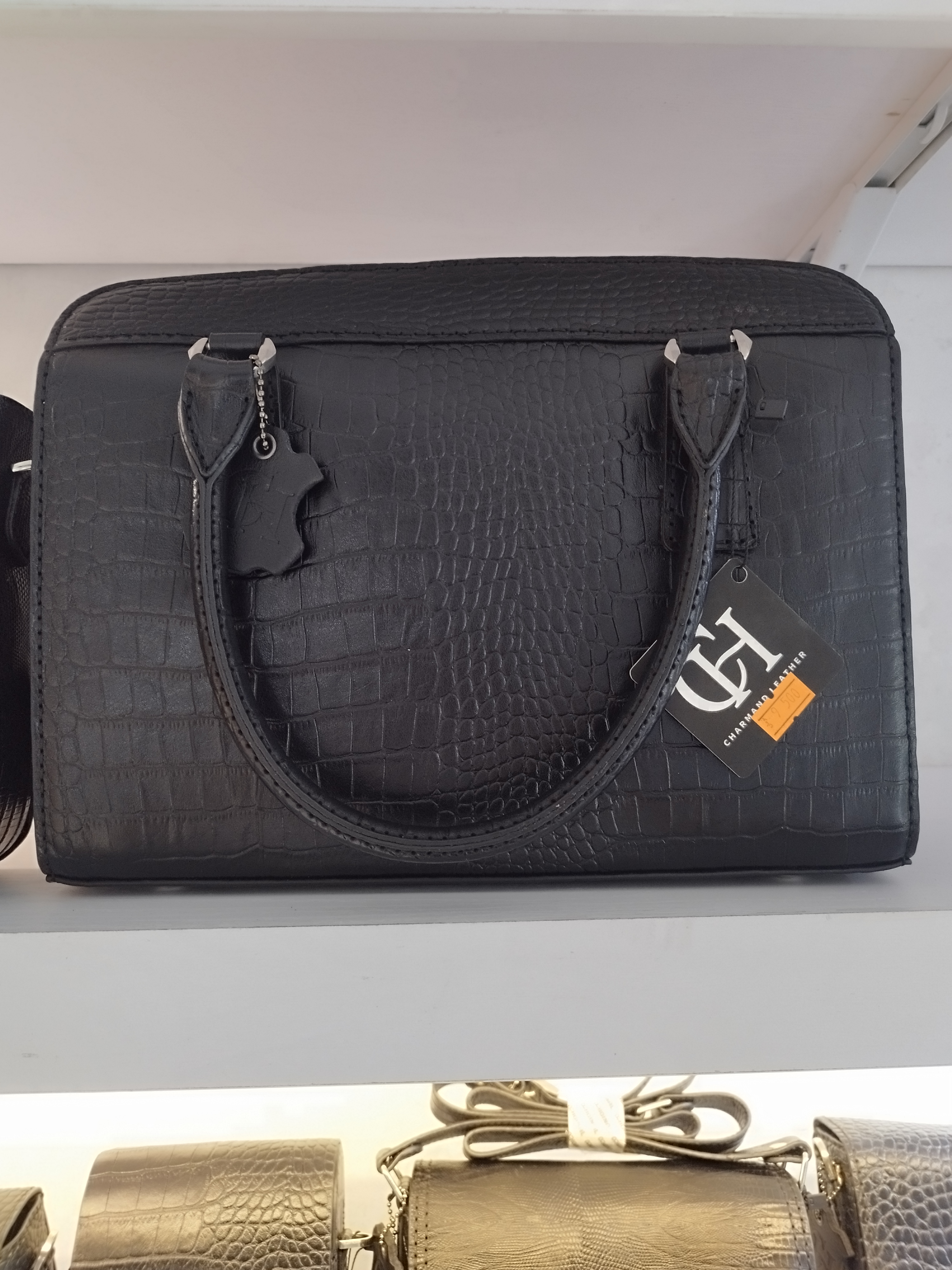 کیف چرم‌طبیعی دستی زنانه مدل 058 دست‌دوز برندچرم‌چارمند
