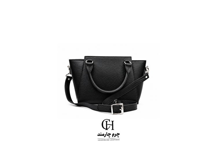 کیف چرم طبیعی دوشیودستی زنانه مدل 054 دستدوز برندچرمچارمند